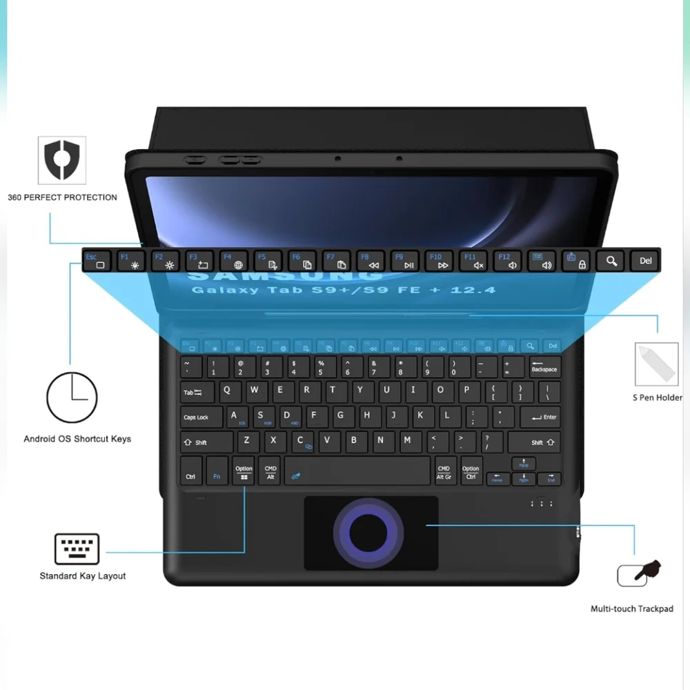 Keyboard and case